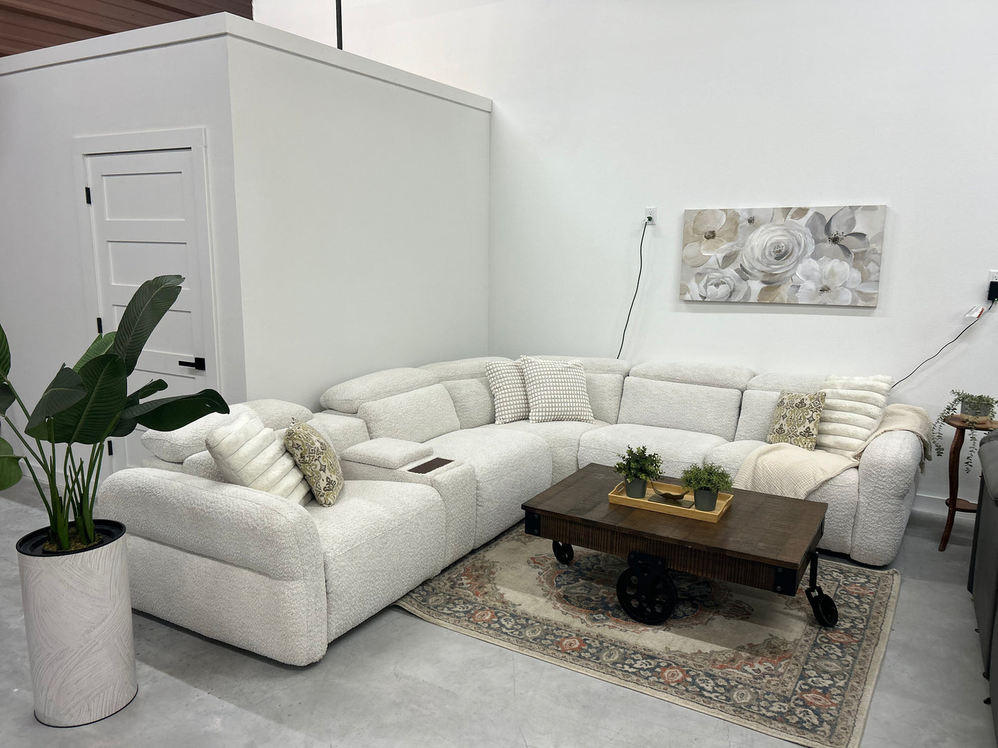 Monroe Electric Reclining Sectional