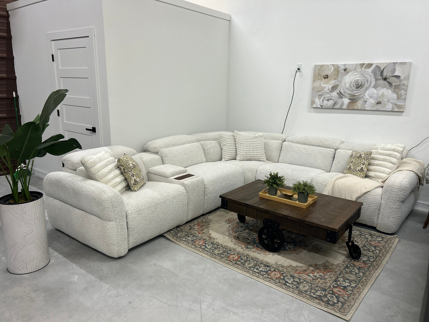 Monroe Electric Reclining Sectional