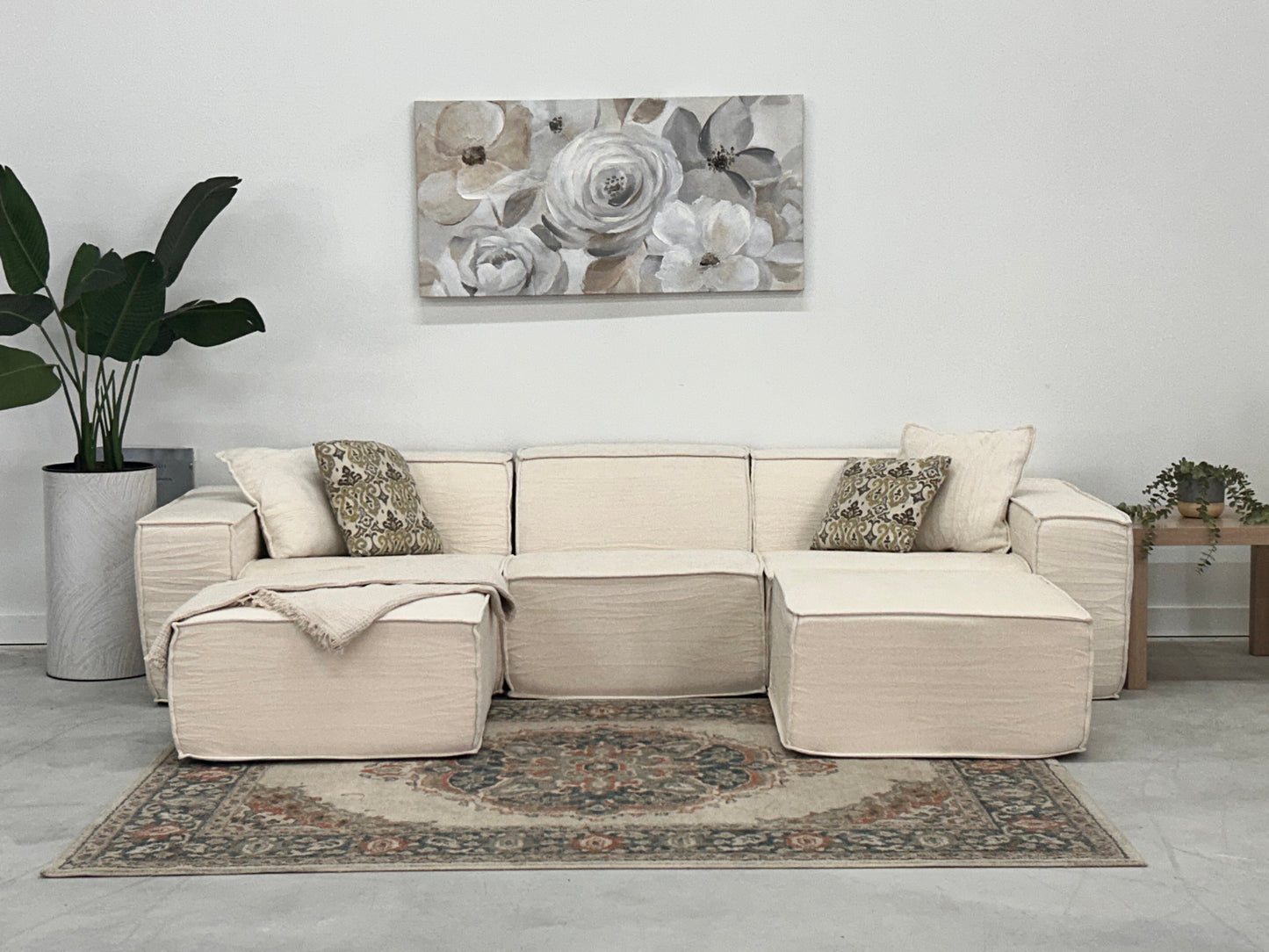 Rove Lab 5 pc modular sectional